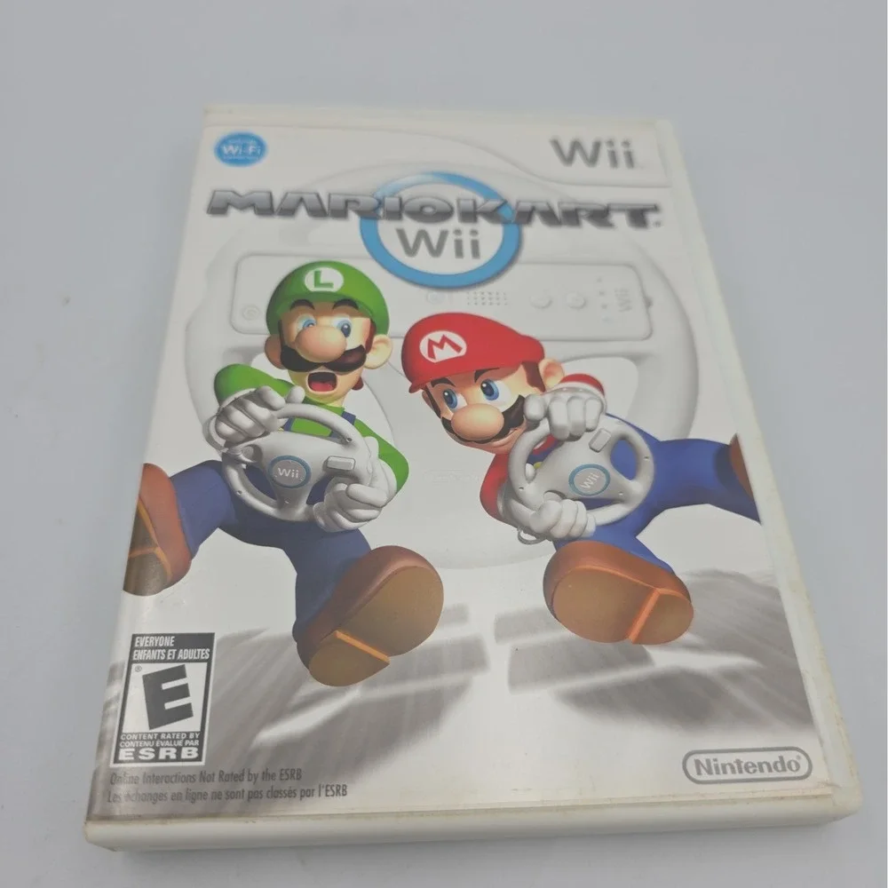 Mario Kart Wii (Nintendo Wii, 2008) With Manual And case Tested Working